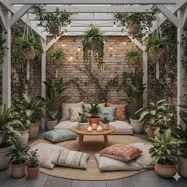 Gaya Boho Garden (Gemini AI)
