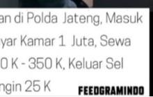 Viral Video Jual Beli Fasilitas di Penjara Polda Jateng, Ada Kamar Atensi Seharga Rp2 Juta, Sewa HP Rp350.000