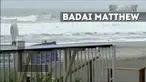 Pukul 9 malam, badai Matthew berpusat di 50 mil dari pulau St.Simons, Georgia dengan kecepatan angin mencapai 110mil/jam.