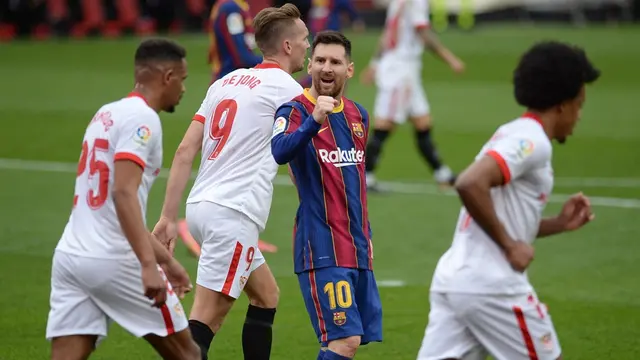 Megabintang Barcelona, Lionel Messi.