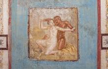 FOTO: Pukau Arkeolog, Ini Penampakan Mural Erotis Romawi Kuno Ditemukan di Reruntuhan Kota Pompeii