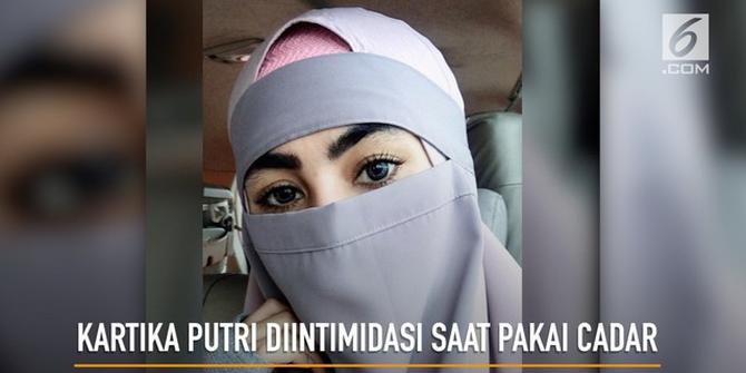 VIDEO: Kartika Putri Merasa Diintimidasi karena Pakai Cadar