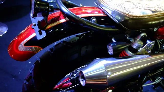 Motor Custom Kolaborasi 3 Artworker Indonesia (Ist)