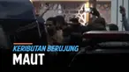 Petugas gabungan Polres Jakarta Barat mengawal ketat proses pemindahan belasan tahanan rumah detensi imigrasi Kalideres Rabu (10/11) dini hari. Evakuasi ini buntut keributan yang menewaskan salah satu WNA.