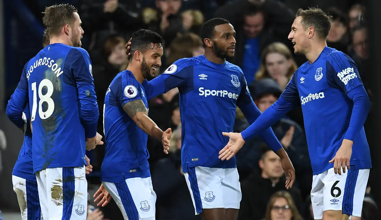 10. Everton - 365 juta euro. (AFP/Paul ELiis)