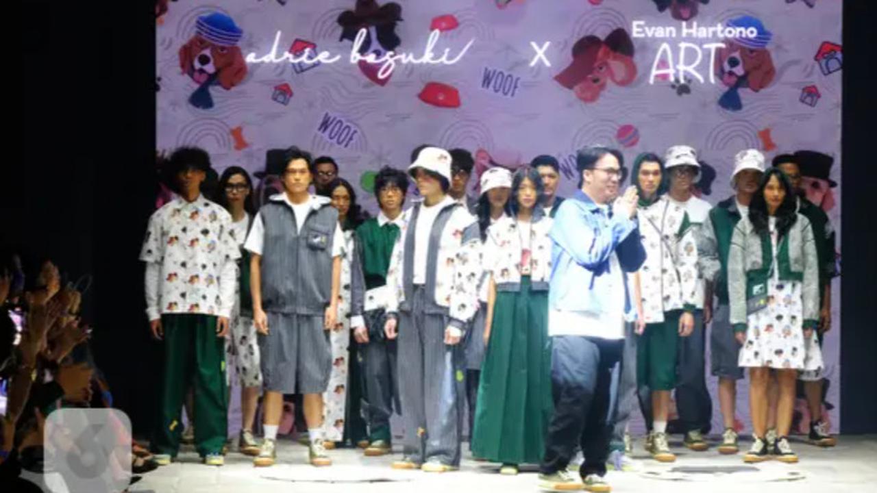 PIMFW 2024, Kolaborasi Adly Baschi x Evan Hartono Ciptakan Koleksi Pakaian Wastra yang Ceria