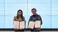 Pegadaian menjalin kerja sama strategis dengan Asosiasi Bisnis Alih Daya Indonesia (ABADI). (sumber: Pegadaian)