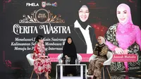 Di hari pertama gelaran Parade Wastra Nusantara 2025 diisi dengan sejumlah agenda, mulai dari Cerita Wastra oleh Hj. Fathul Jannah Muhidin (Ketua Dekranasda Provinsi Kalimantan Selatan. (KapanLagi.com/Budy Santoso)
