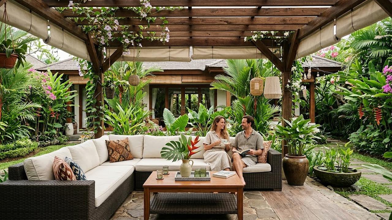 14 Area Duduk Outdoor ala Hotel, Inspirasi Ruang Santai Mewah di Rumah