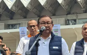 Pramono Ungkap Desain Jembatan Gembok Cinta di Rasuna Said