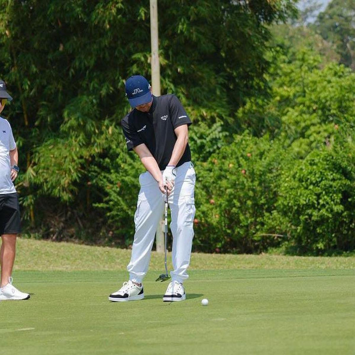 Potret Keren Raffi Ahmad Main Golf Meski Baru 2 Kali Latihan, Netizen 'Tiba-tiba Jago Kayak Cipung'