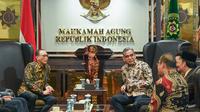 Kunjungan pimpingan MPR ke Mahkamah Agung.&nbsp;