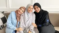 Laudya Cynthia Bella, Zaskia Sungkar dan Shireen Sungkar (Sumber: Instagram/laudyacyntihabella)