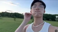 Pemain Drakor Twinkling Watermelon Choi Hyun Wook Diduga Liburan di Bali, Sontak Bikin Heboh Fans.&nbsp; foto: (dok.Instagram @_choiiii__/https://www.instagram.com/p/DG79BcChpF5/Henry)
