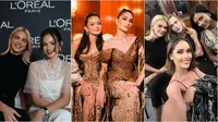 Gaya Enzy Storia dan Cinta Laura di Paris Fashion Week 2024. (sumber: Instagram/enzystoria/claurakiehl)
