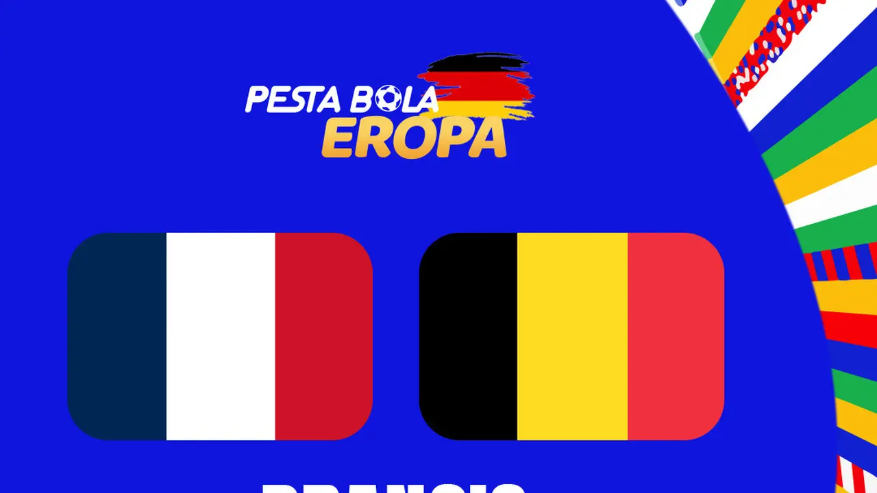 Euro 2024 - Prancis Vs Belgia