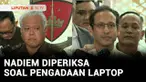 Mantan Mendikbudristek, Nadiem Makarim, kemarin menjalani pemeriksaan di Kejaksaan Agung atas kasus dugaan korupsi pengadaan laptop Chromebook senilai Rp9,9 triliun. Selama sekitar 12 jam diperiksa, Nadiem dicecar 31 pertanyaan oleh Penyidik Kejagung...
