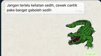 6 Chat dari 'Buaya Darat' Ini Bikin Cewek Baper Sekaligus Ketawa Geli (sumber: Instagram.com/nanakimiko__)