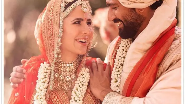 Dibagikan Ke Publik, Ini 6 Potret Pernikahan Katrina Kaif dengan Vicky Kaushal