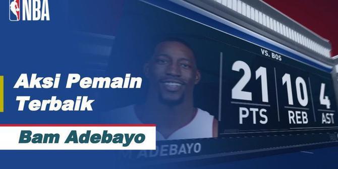 VIDEO: Aksi-Aksi Terbaik Bam Adebayo Saat Miami Heat Kembali Taklukkan Boston Celtics di Final Wilayah Timur NBA