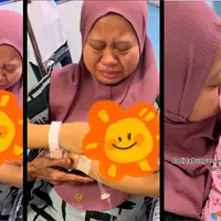 Duka menyelimuti pasangan Musdalifah Basri dan Dian Nurdiana. Komika asal Sulawesi Selatan itu baru saja melahirkan anak kembar sepasang. Namun takdir berkata lain, salah satu anaknya tak bertahan lama. [Instagram/musdalifahbasri]