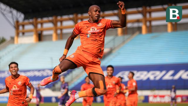 Foto: Paulo Henrique Cedera, Persiraja Ditahan Imbang Persita 1-1 dalam Pekan ke-7 BRI Liga 1