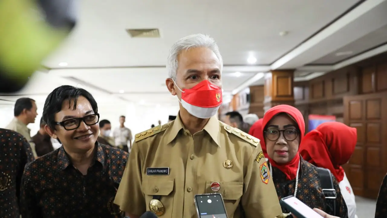 Gubernur Jawa Tengah (Jateng) Ganjar Pranowo menegaskan Jateng tak perlu menerima beras impor dari pusat. (Istimewa)