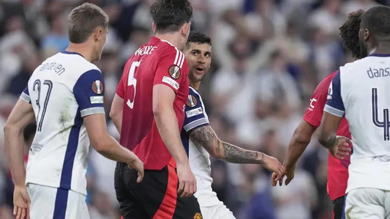 Cekcok Panas Harry Maguire dan Cristian Romero Usai Final Liga Europa, Apa yang Terjadi?