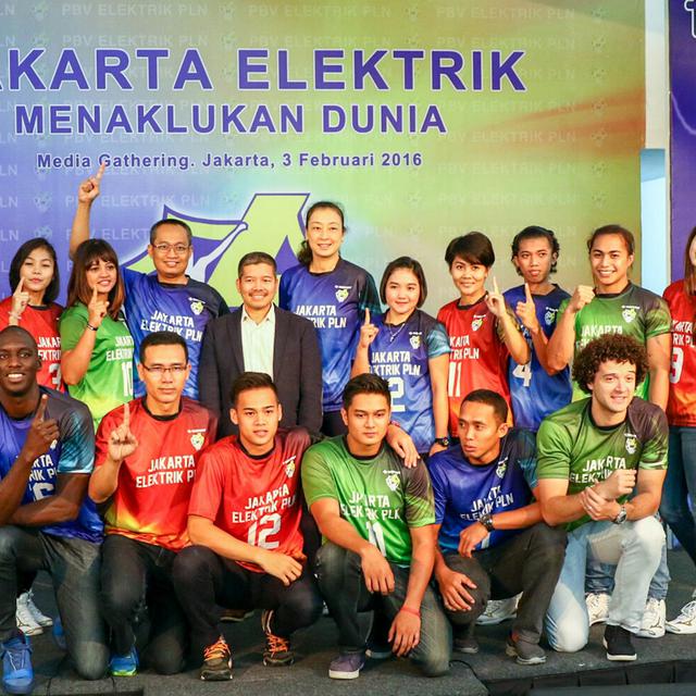 Jersey Baru Jakarta Elektrik Dari Proliga Ke Pentas Dunia Bola Liputan6 Com