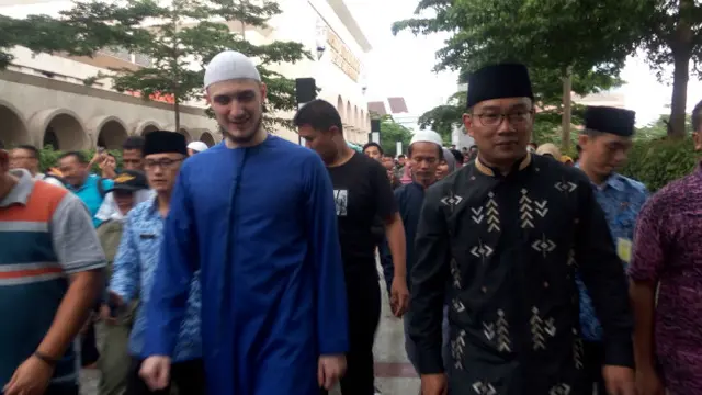 Ridwan Kamil dan Fatih Seferagic