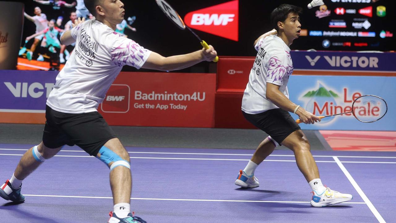 FOTO: Sabar/ Reza Dikalahkan Ganda Korea, Indonesia Kembali Tanpa Gelar di Indonesia Open