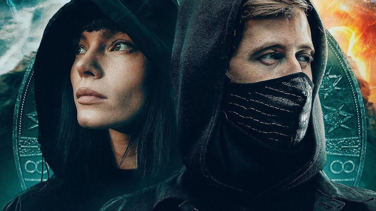 Alan Walker dan Winona Oak dalam cover single World We Used To Know