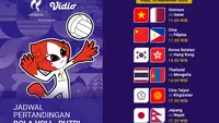Asian Games 2026 - Bola Voli Putri: Persaingan Sengit Dimulai dari 16 September di Vidio
