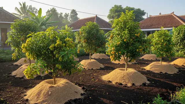 Trik agar Pohon Buah Bisa Panen Berlipat dengan Cepat/Gemini AI