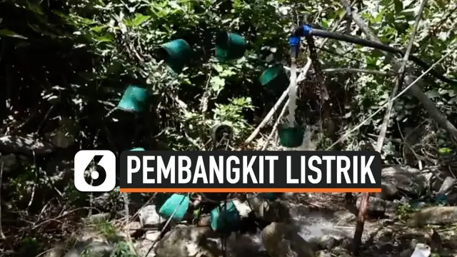VIDEO: Pria Ini Gunakan Kincir Untuk Pembangkit Listrik di Rumahnya
