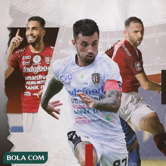 Willian Pacheco, Stefano Lilipaly dan Ilija Spasojevic