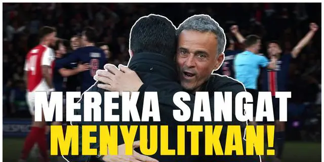 VIDEO: PSG Menang Telak, Luis Enrique Berikan Pujian Atas Penampilan Arsenal