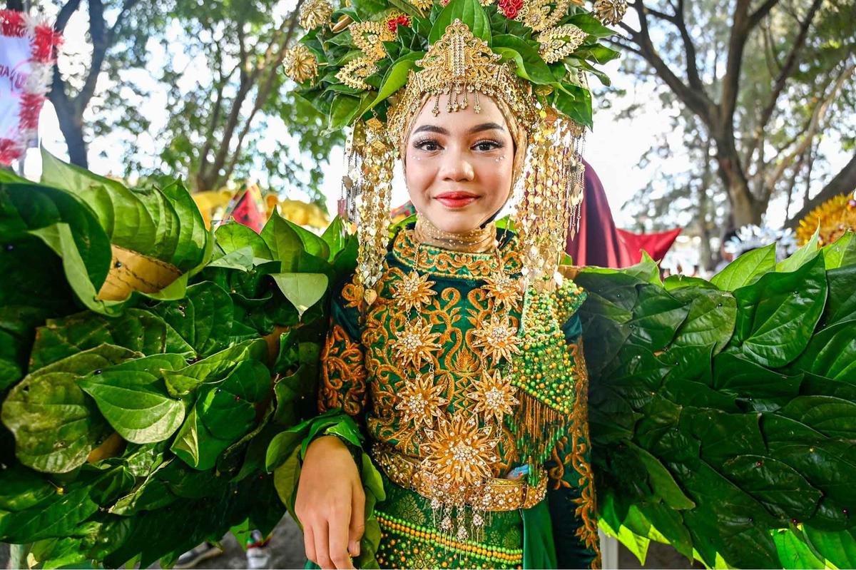 FOTO: Potret Semarak Pawai Budaya di Banda Aceh