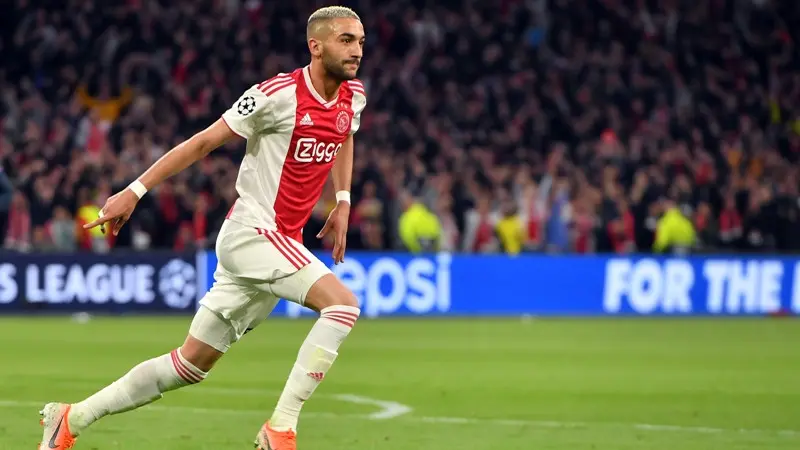 Winger Ajax Amsterdam, Hakim Ziyech.