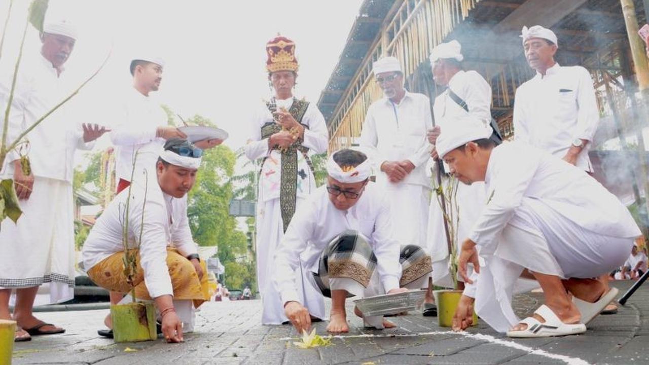 Pemkot Denpasar Gelar Tawur Kesanga Khidmat di Catus Pata Jelang Nyepi Caka 1948