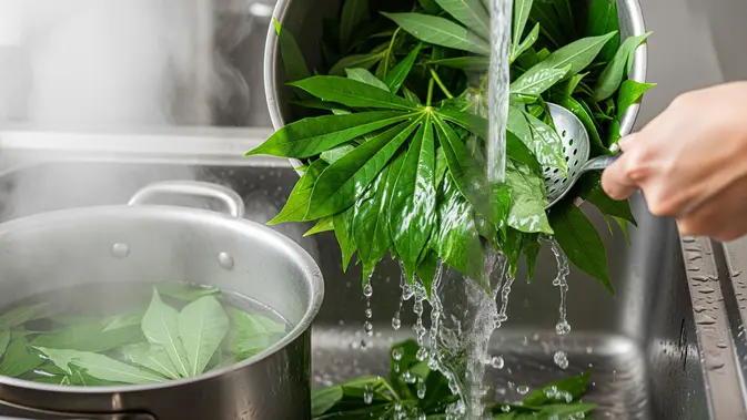 7 Aneka Olahan Daun Singkong yang Lezat dan Tidak Pahit, Wajib Coba