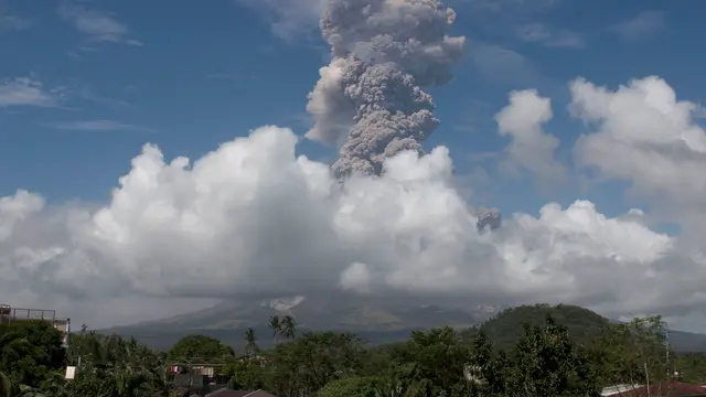 Gunung Mayon di Filipina
