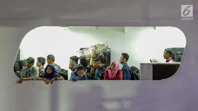 Pemudik di Pelabuhan Merak Meningkat