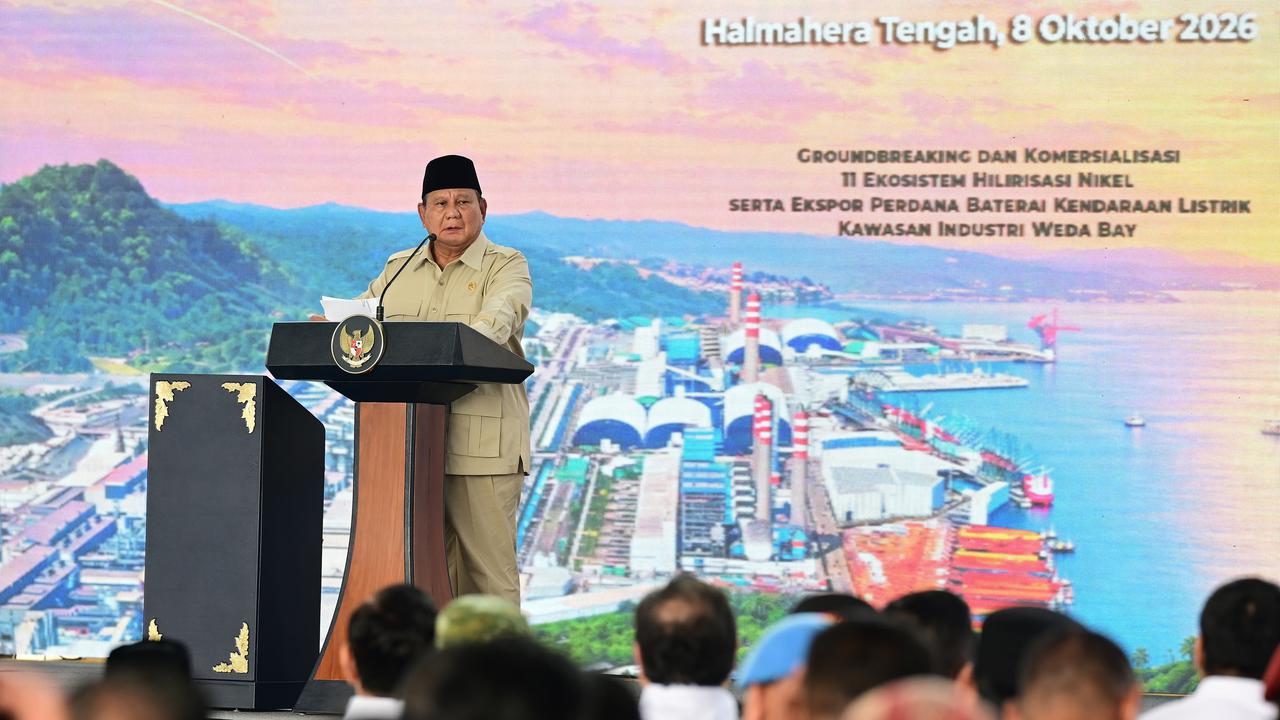 Lompatan Hilirisasi Nikel, Prabowo Resmikan 11 Proyek dan Ekspor Baterai EV