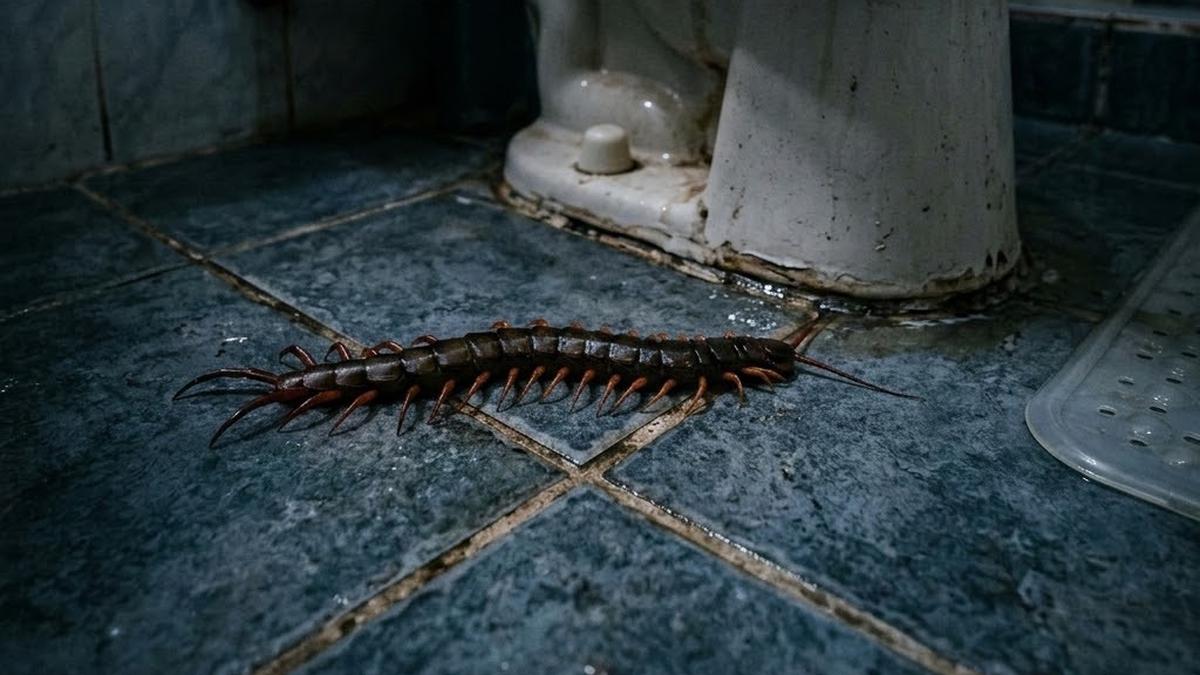 Cara Mengatasi Kelabang yang Muncul di Kamar Mandi Saat Musim Hujan, Terbasmi sampai Kecoa-Kecoanya