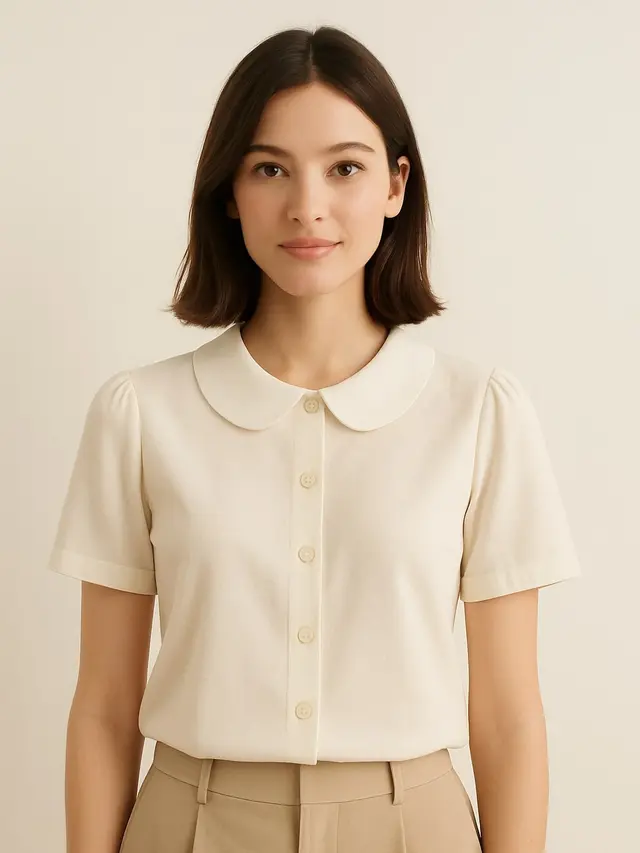 Model Kerah Baju Wanita