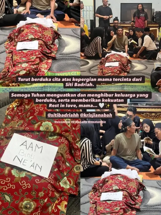 Potret Kenangan Siti Badriah dengan Mendiang Sang Ibunda