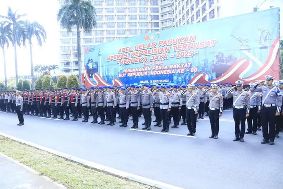 Wakapolri Pastikan Polantas Siaga Penuh Amankan Perayaan HUT ke-80 RI di Jakarta