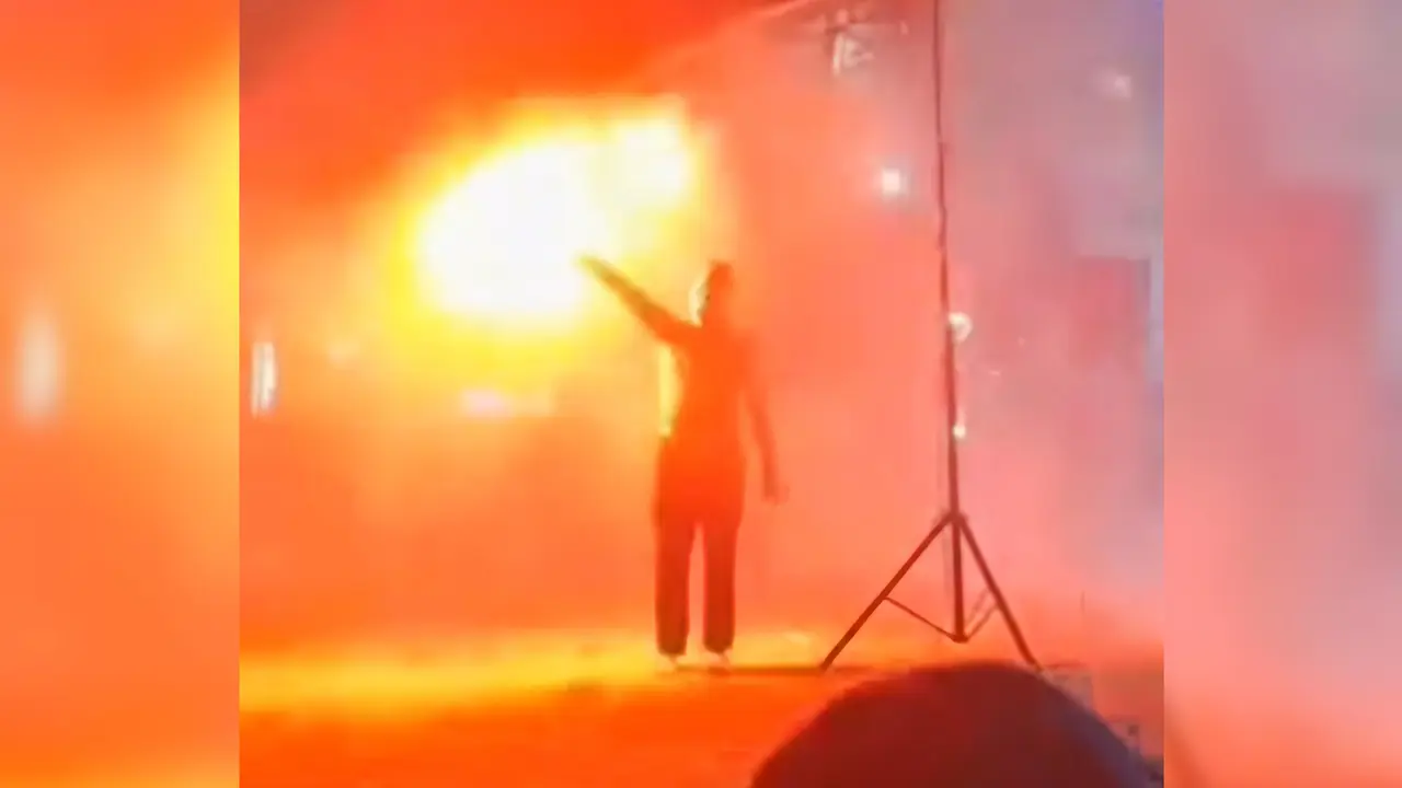 Viral Ajudan Walikota Parepare Cekcok Karena Ditegur Nyalakan Flare saat Nobar Final Piala Dunia
