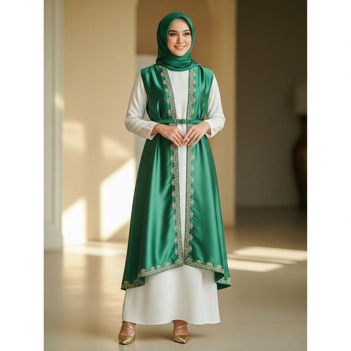 8 Inspirasi Tren Baju Rompi Lepas untuk Lebaran 2026, Tampil Modis dan Nyaman